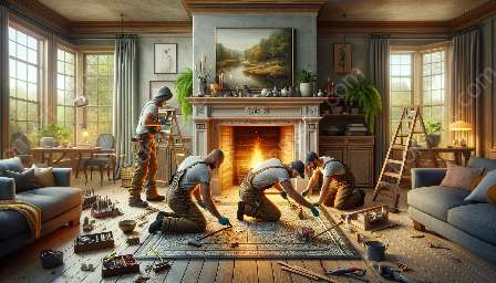 réparation de foyer de cheminée