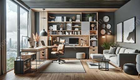flexibles und vielseitiges Home-Office-Design