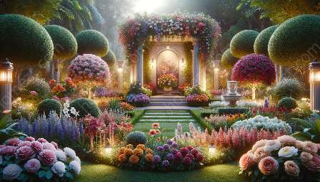 jardinage de fleurs