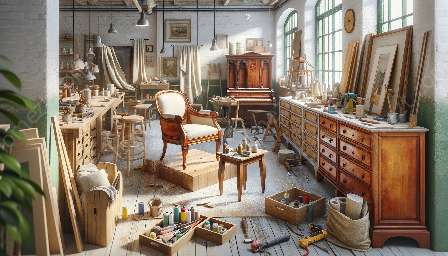 restaurering og efterbehandling af møbler