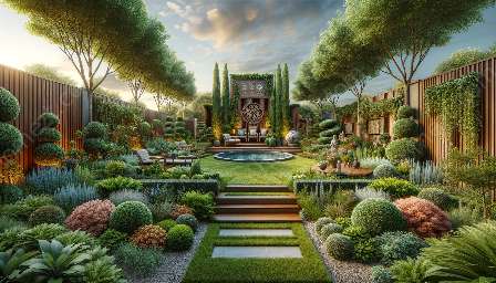 trädgårdsestetik och estetikplanering