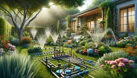 庭の灌漑