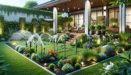 sistemas de irrigação de jardim