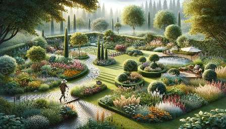 trädgårdslandskap