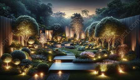 дизайн садового освітлення