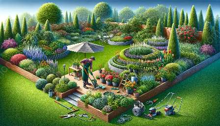 manutenção de jardim