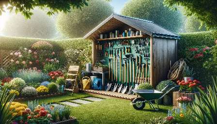 ferramentas e equipamentos de jardim