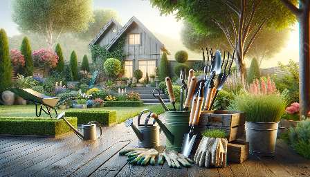 ferramentas e equipamentos de jardinagem