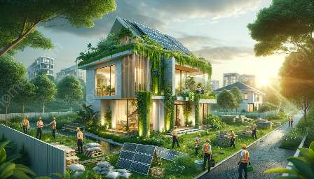 grönt byggande och hållbara metoder