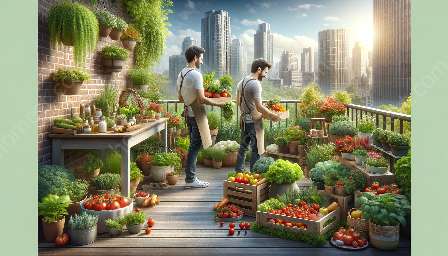 harvesting and utilizing the produce from container gardens