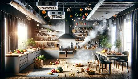 farlige biprodukter fra madlavning og deres ventilation
