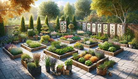 jardinage d'herbes aromatiques pour différentes saisons