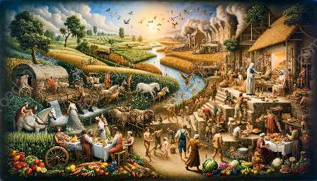 évolutions historiques de la production alimentaire et de l’agriculture