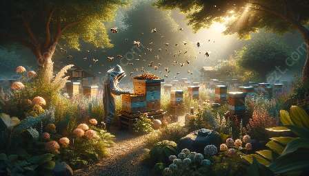 Bienenstockpflege
