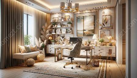 decoração e estilo de home office