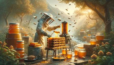 extração de mel