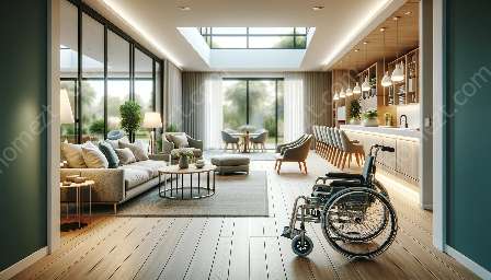 Einbeziehung eines universellen Designs für behindertengerechte Häuser