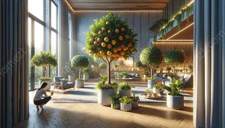 кімнатні фруктові дерева