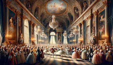 invloed van het Franse hof op ballet