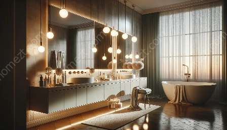 installer des lampes de vanité de salle de bain
