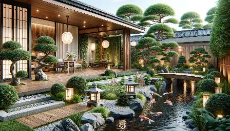 projeto de jardim japonês