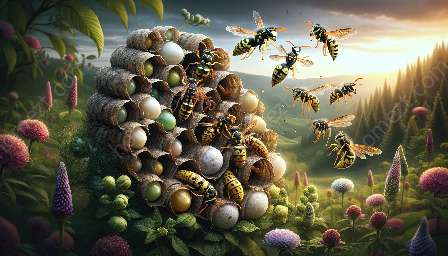 Lebenszyklus von Wespen