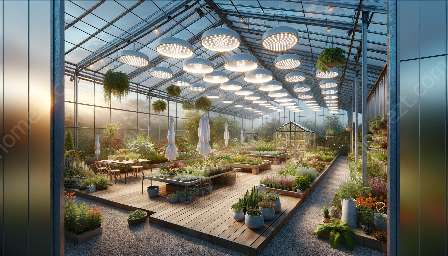 keperluan pencahayaan untuk tumbuhan rumah hijau