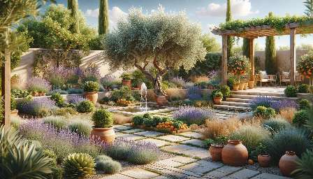 esthétique du jardin méditerranéen
