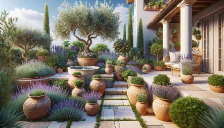 地中海の庭園デザイン