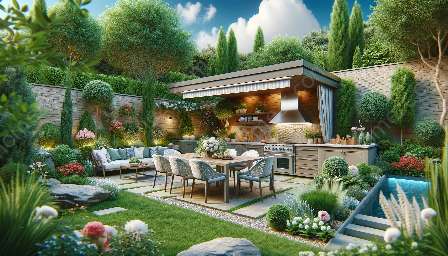 outdoor kitchen design