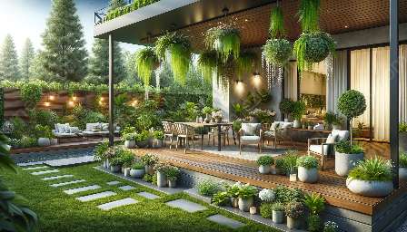 idées de plantation de terrasse