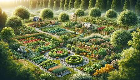 principes de permaculture dans la conception de jardins comestibles
