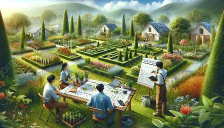 planificarea programelor de întreținere a grădinii