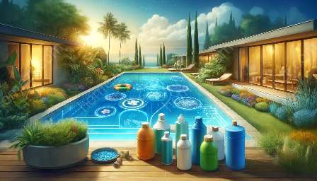 produtos químicos para piscina