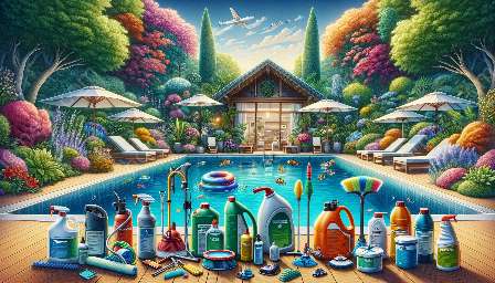 produse chimice pentru curățarea piscinei
