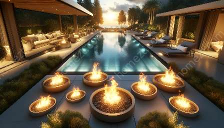 pool fire features