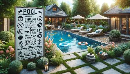 règles et règlements de la piscine