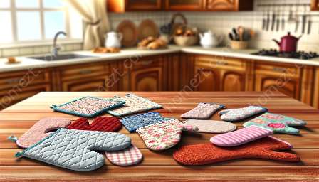 potholders اور تندور mitts