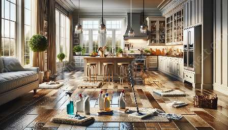 manutenção adequada do piso da cozinha