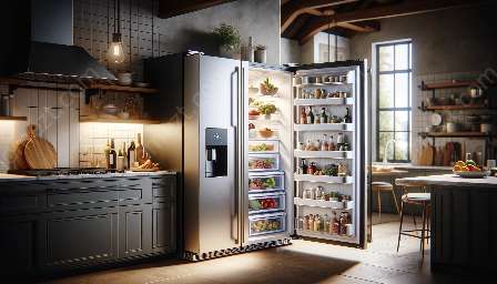 Organisation und Lagerung von Kühlschränken