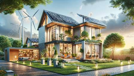 주택 디자인의 재생 가능 에너지