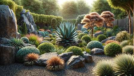 rock garden focal halaman