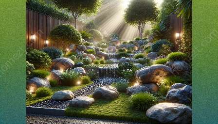sistemas de irrigação para jardins de pedras