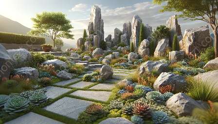 jardins de pedras