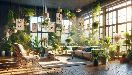 室内空気質の改善における観葉植物の役割