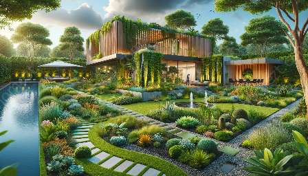 esthétique de jardin durable et écologique