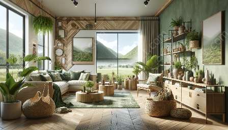 nachhaltige Möbel und Dekoration