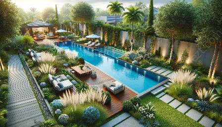 swimming pool landscaping