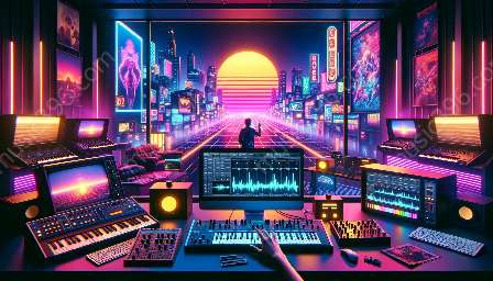 muzik gelombang synth