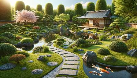 Techniken zur Schaffung eines ruhigen japanischen Gartens